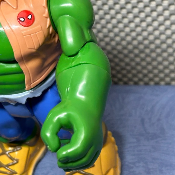 Iconic Rare Preowned Marvel 2002 Playwell Incredible Hulk Kids Toy Figure - Picture 5 of 17